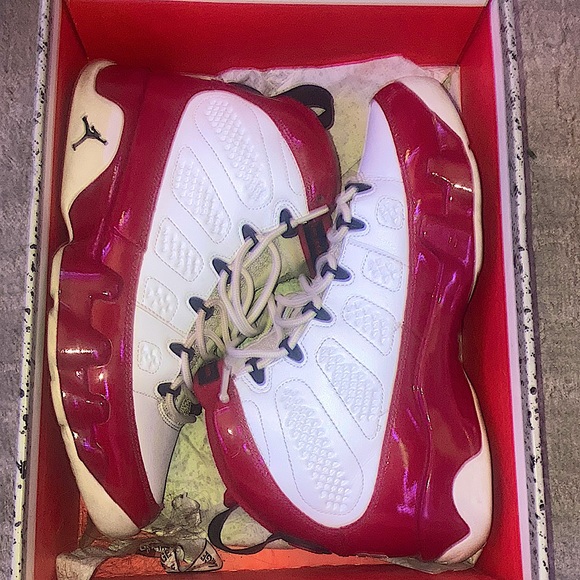 Gym red Jordan 9s - Picture 2 of 4